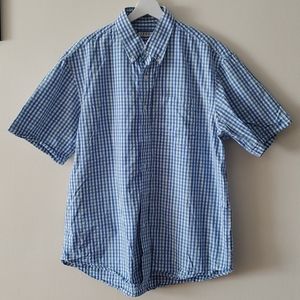 IZOD Shirt Men Short Sleeve Large Size